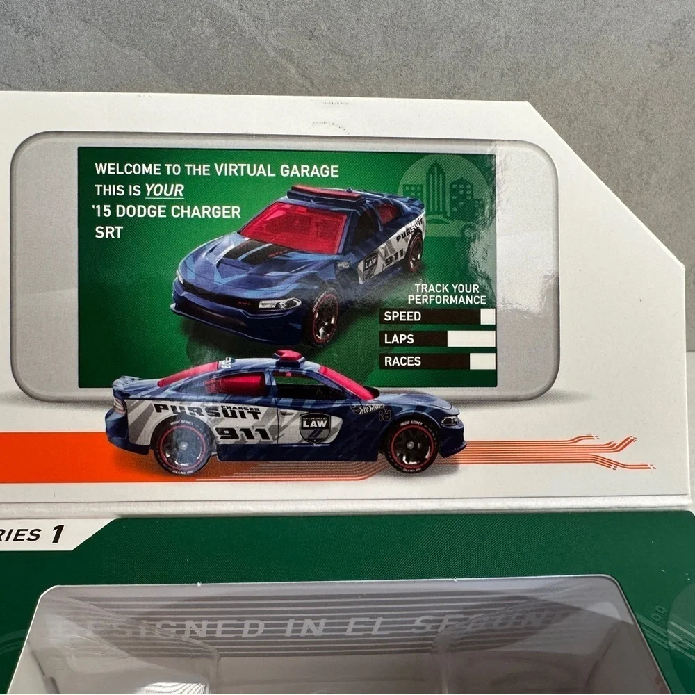 Hot Wheels id Series 1 '15 Dodge Charger SRT 2019 HW Metro 04/05